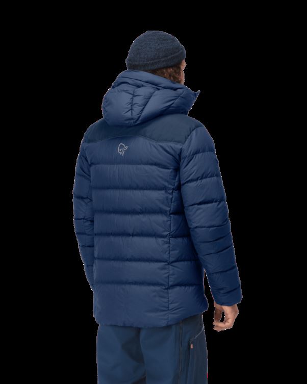 ノローナ メンズ タモック ダウン750 ジャケット インディゴ ナイト