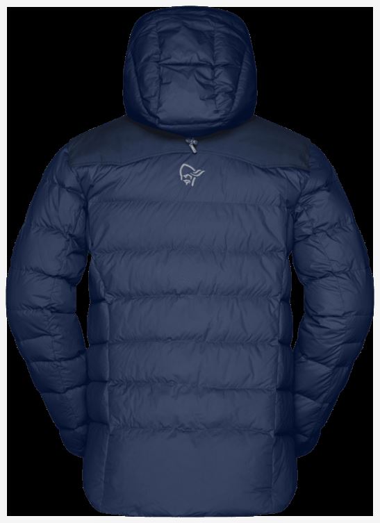 ノローナ メンズ タモック ダウン750 ジャケット インディゴ ナイト