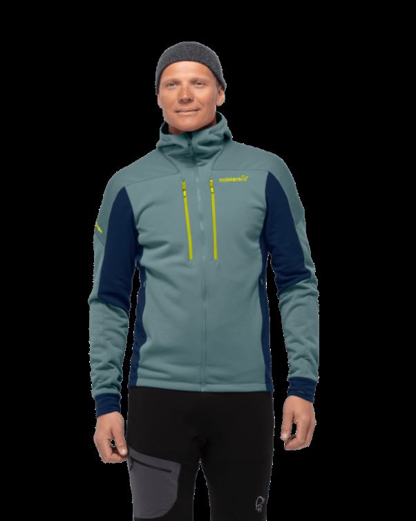 ノローナ メンズ ロフォーテン ゴアテックス プロ アノラック レモン